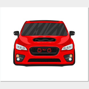 WRX RED Posters and Art